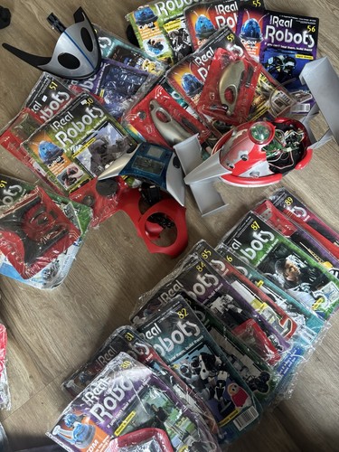 Real robots magazine and - and, parts