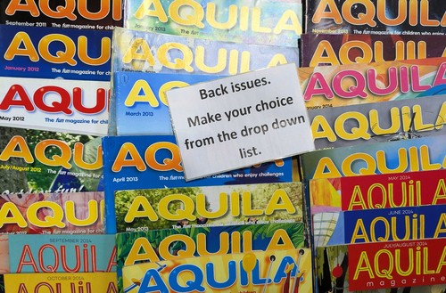 Aquila magazine back issues - "aquila",