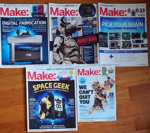 Make magazine issues 3d - magazine,