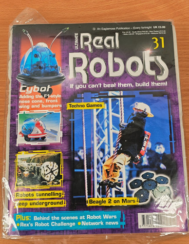 Eaglemoss ultimate real robots - real,