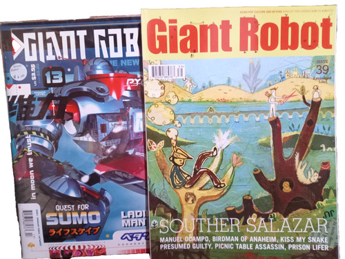 Lot giant robot magazine - lot,