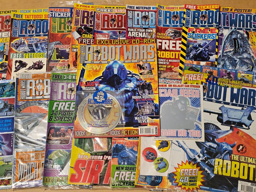Magazine bbc robot wars - magazine,