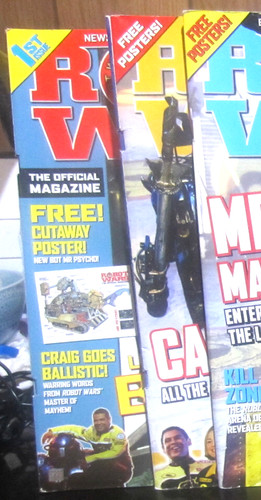 Lot robot wars magazine - lot,