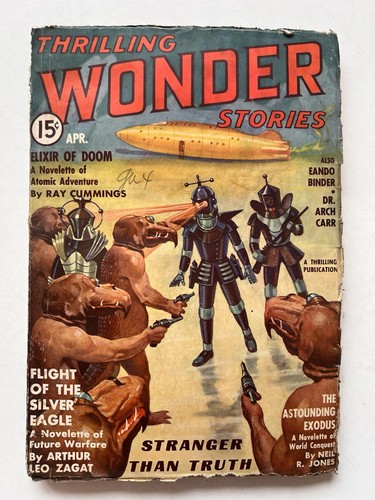 Thrilling wonder stories - thrilling,