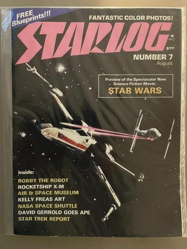 Starlog sci magazine 7 - starlog, no