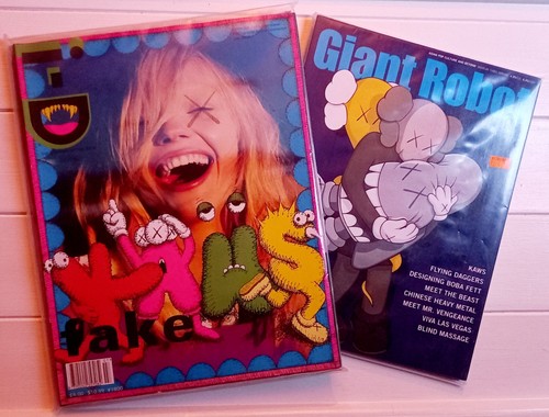 Kaws magazines d - i-d, magazine